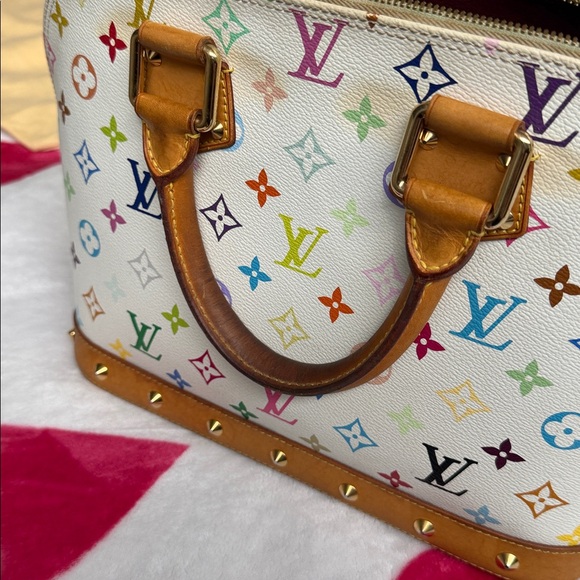 Louis Vuitton Colorful Monogram Satchel - Picture 11 of 11